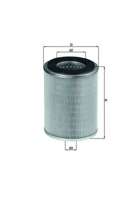 Повітряний фільтр LX619 Mahle Original